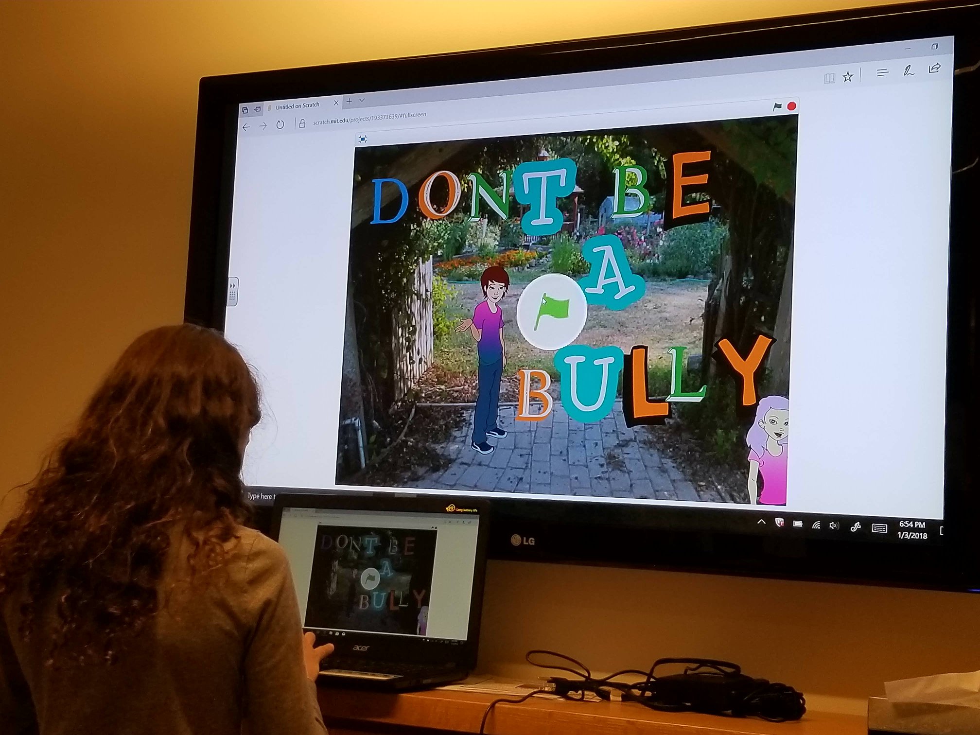 photo of Don't Be a Bully presentation