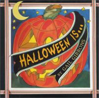 book: halloween is...