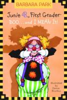 book: junie b: first grader and I mean it