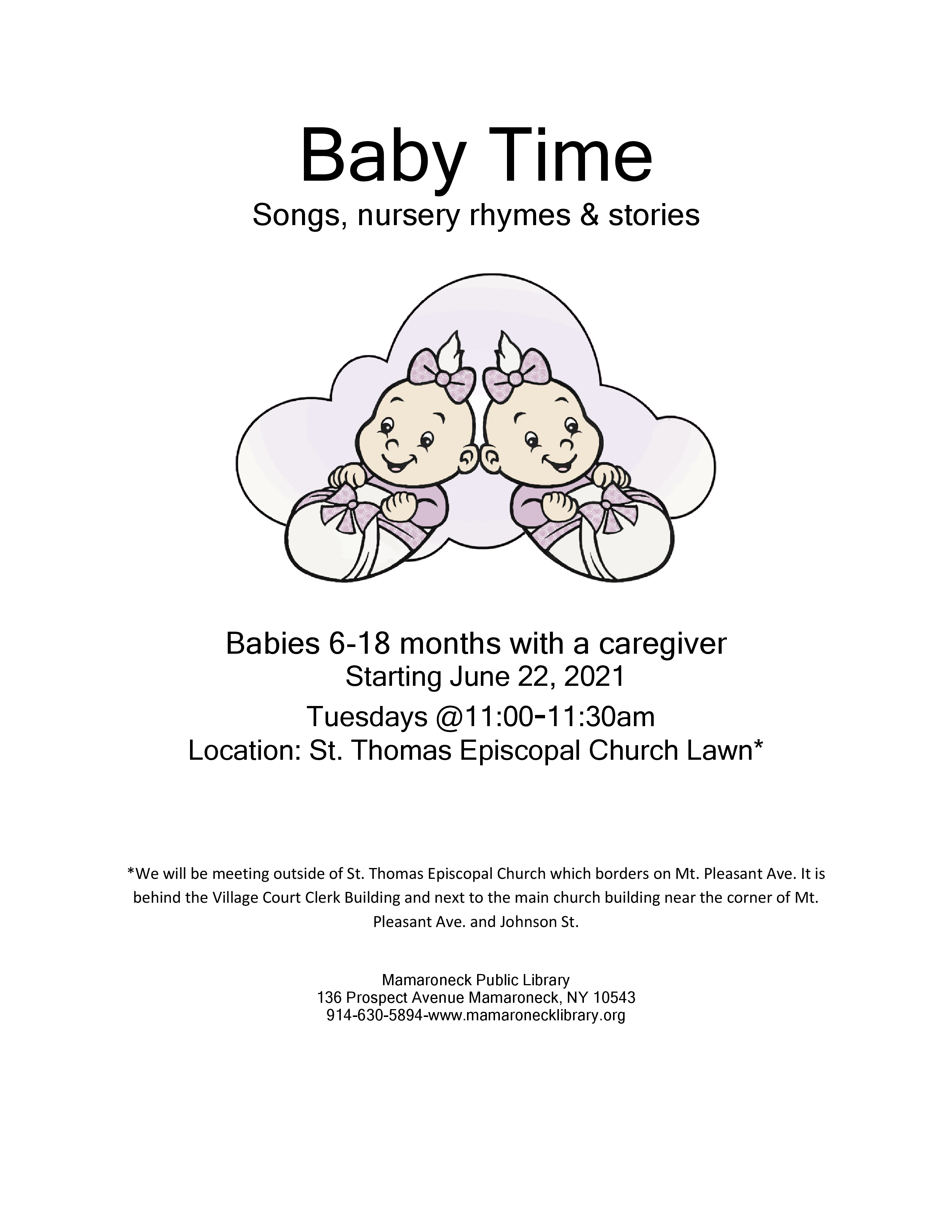 Babytime at St Thomas church no registration