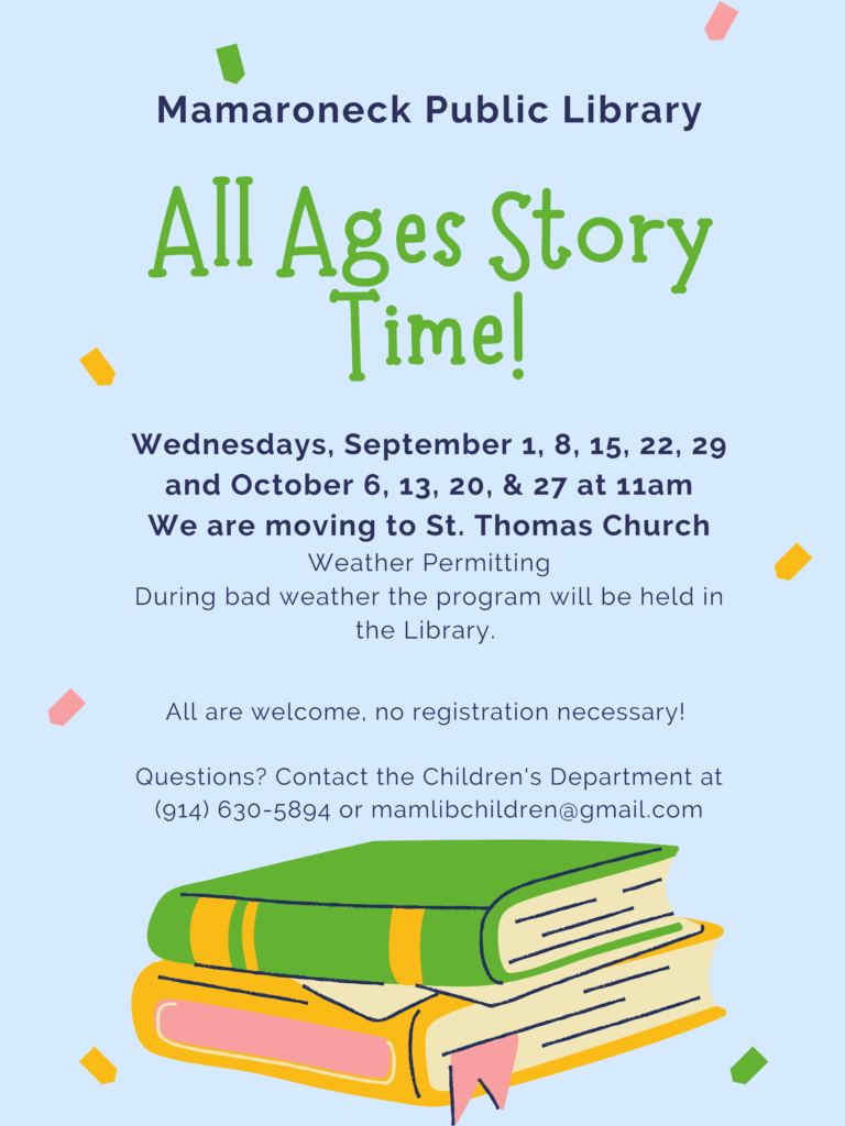 All Ages Storytime at St Thomas church