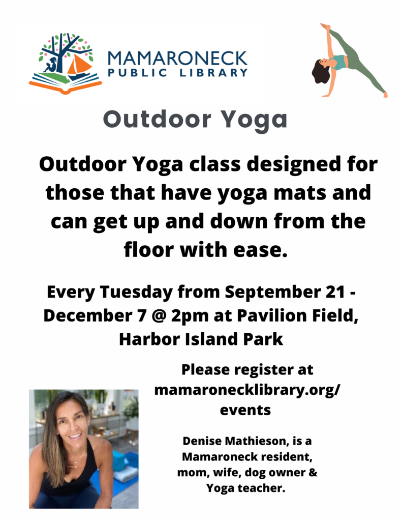 Outdoor yoga at Harbor Island Park - Fall schedule