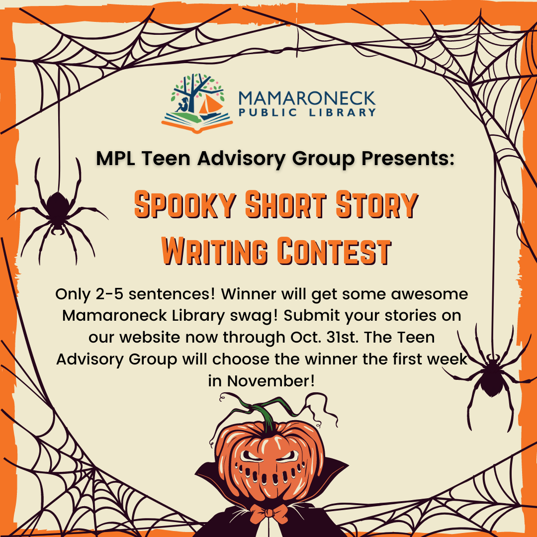 Teen short story writing contest for Halloween