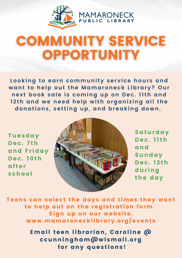 Teen community Service program