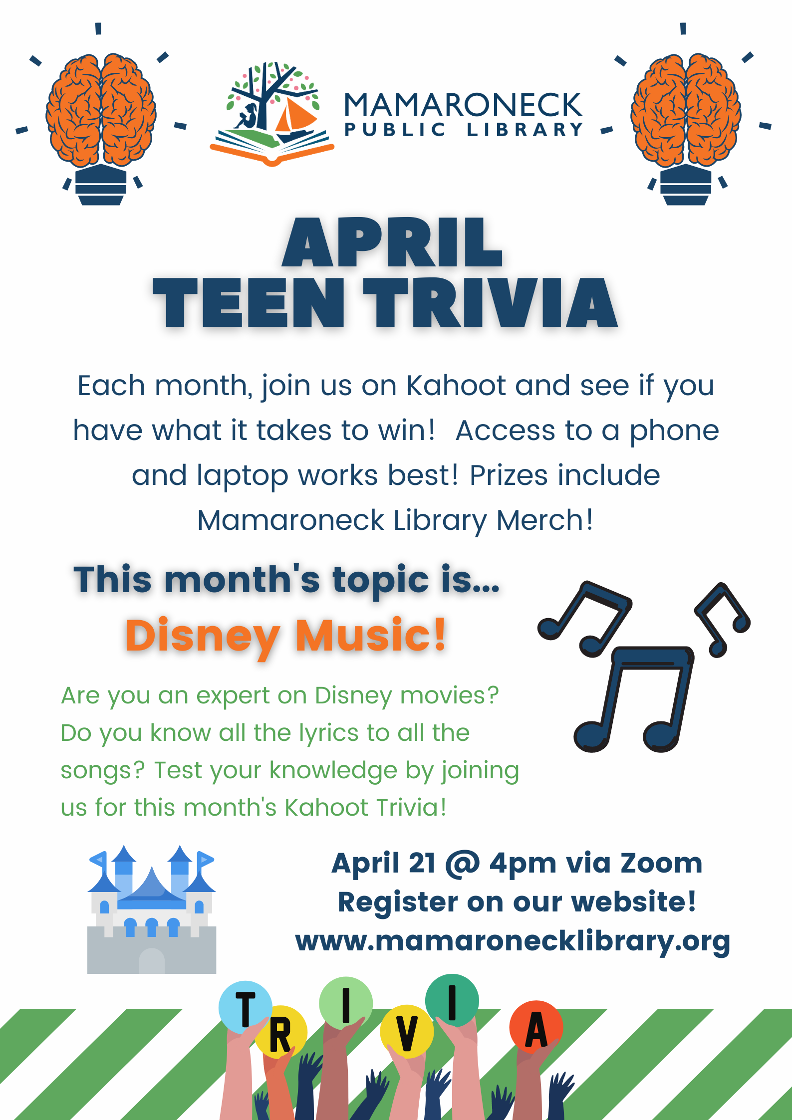 April Teen Trivia - Disney Music