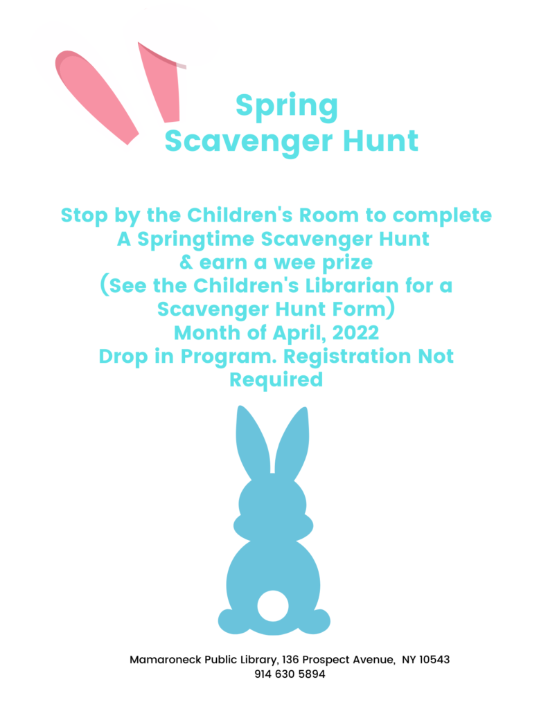 Spring Scavenger hunt for children