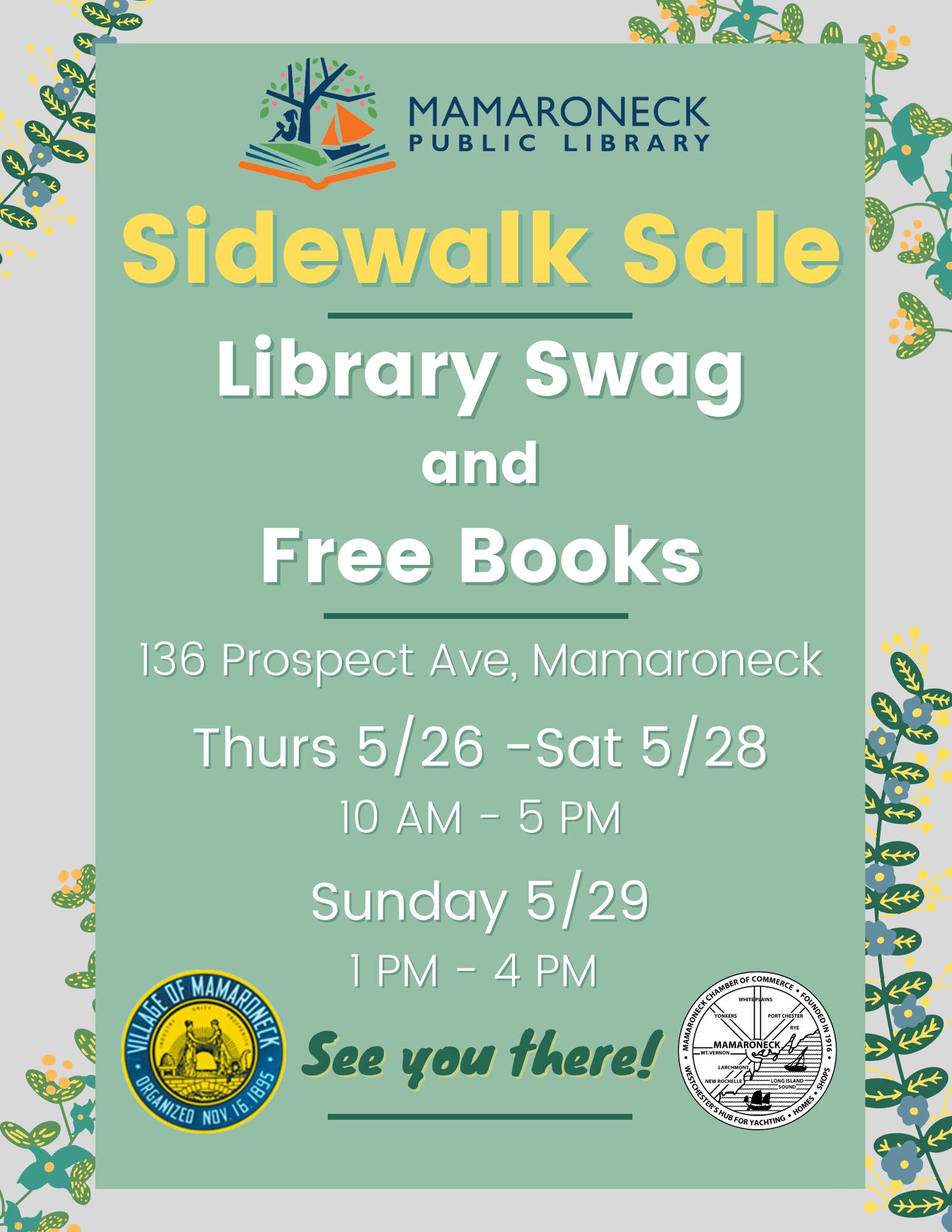 MPL Memorial Day weekend sidewalk sale