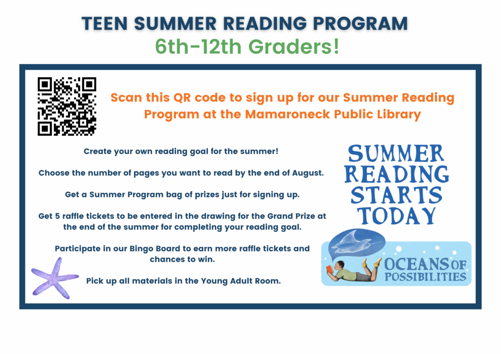 Teen Summer Reading - revised