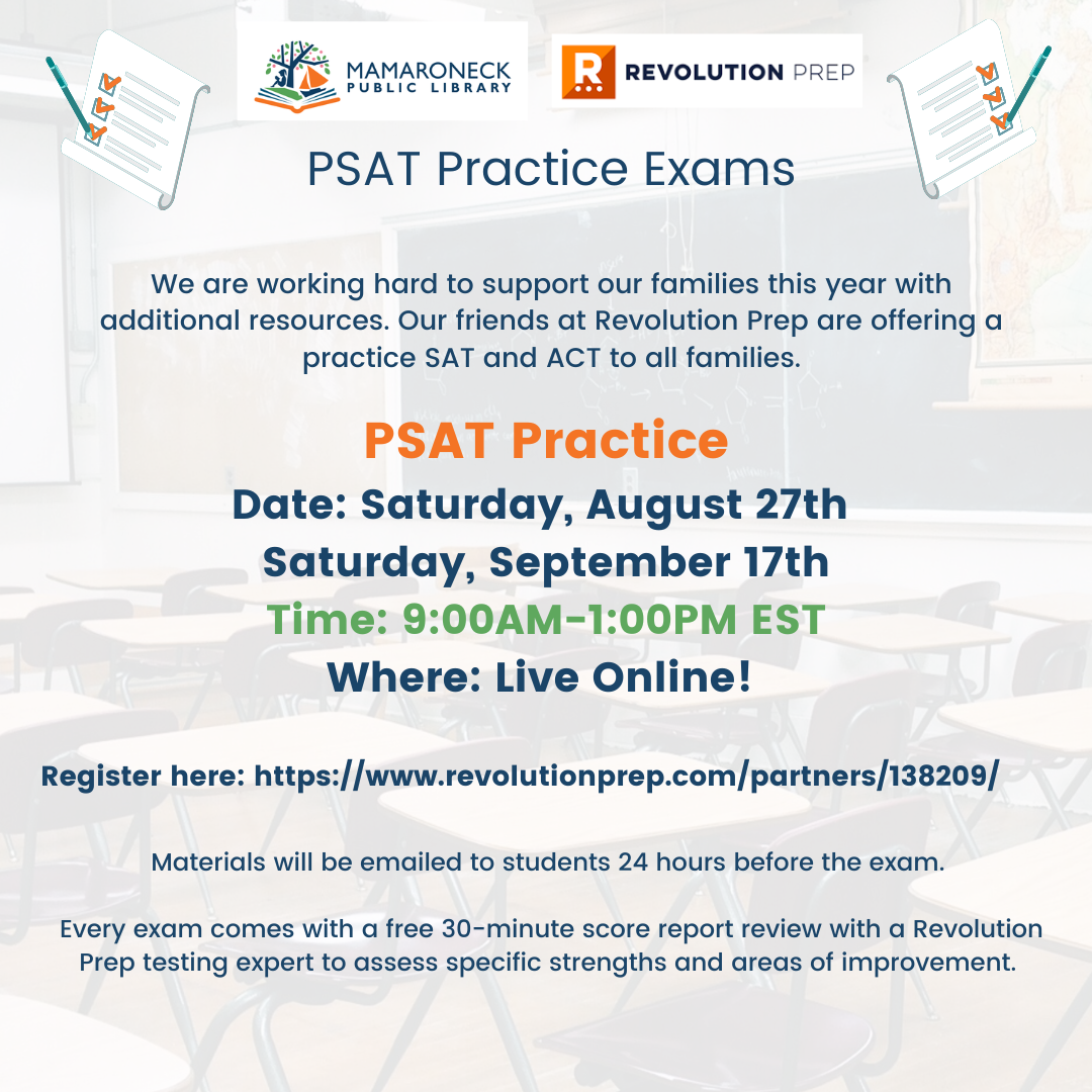 Revolution Prep Aug. 2022 PSAT practice