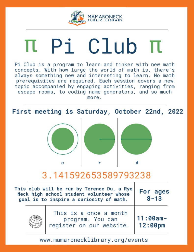 10/22 - Pi Club first meeting 