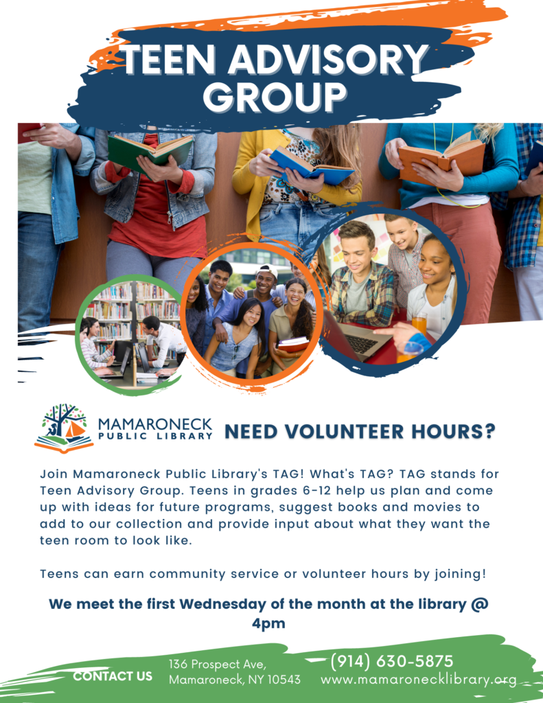 Events Mamaroneck Public Library