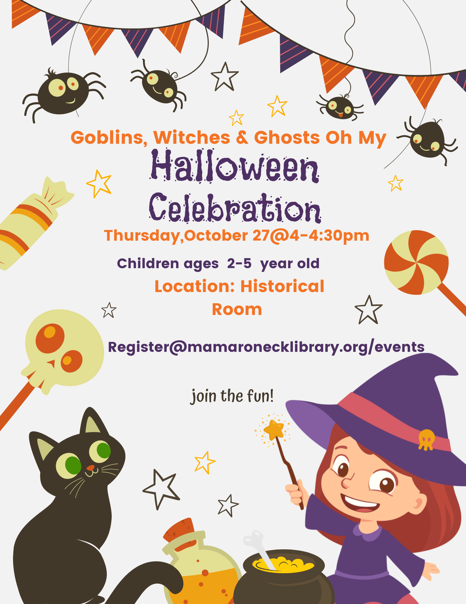 10/28 Children's Halloween Party