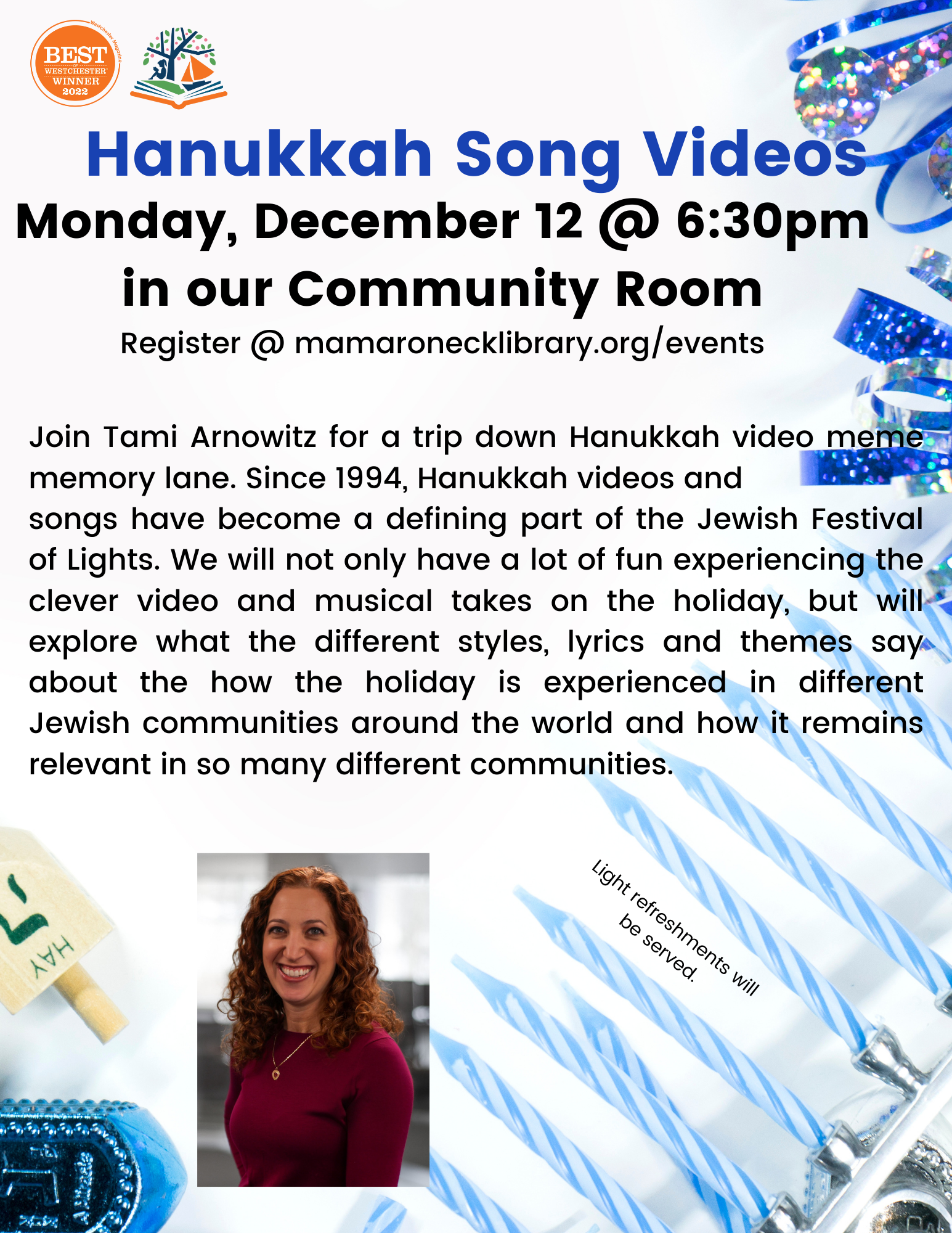 12/12 Hanukkah video songsn