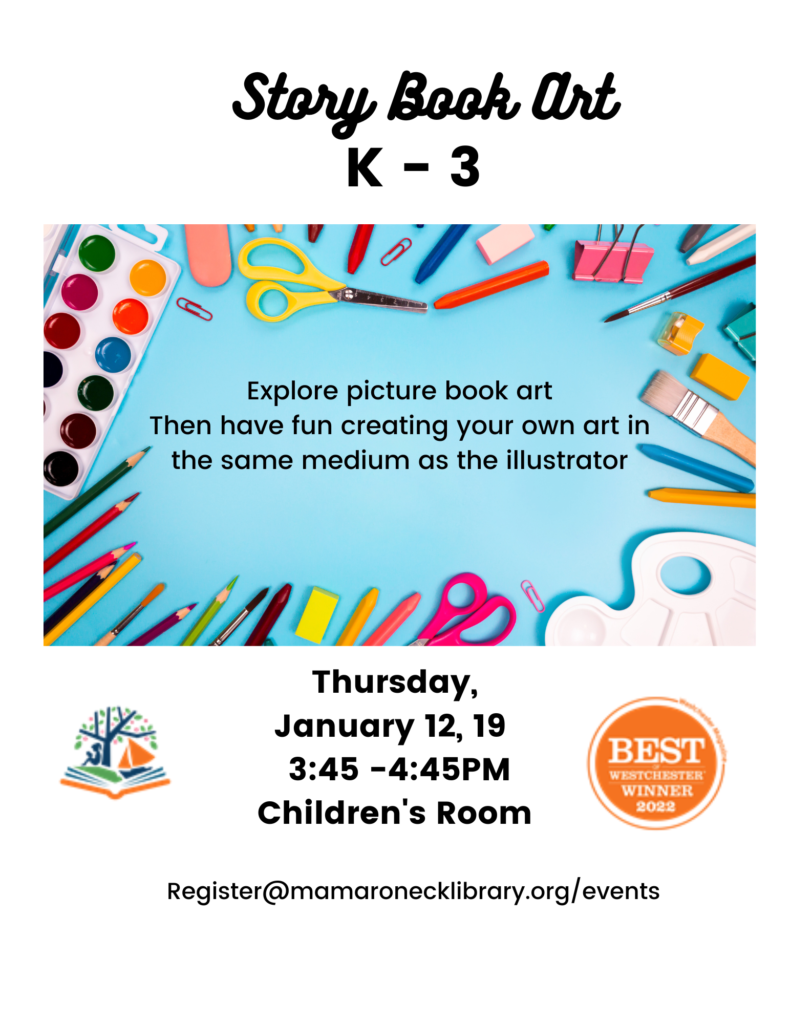 1/12 & 1/19 Story book art for children