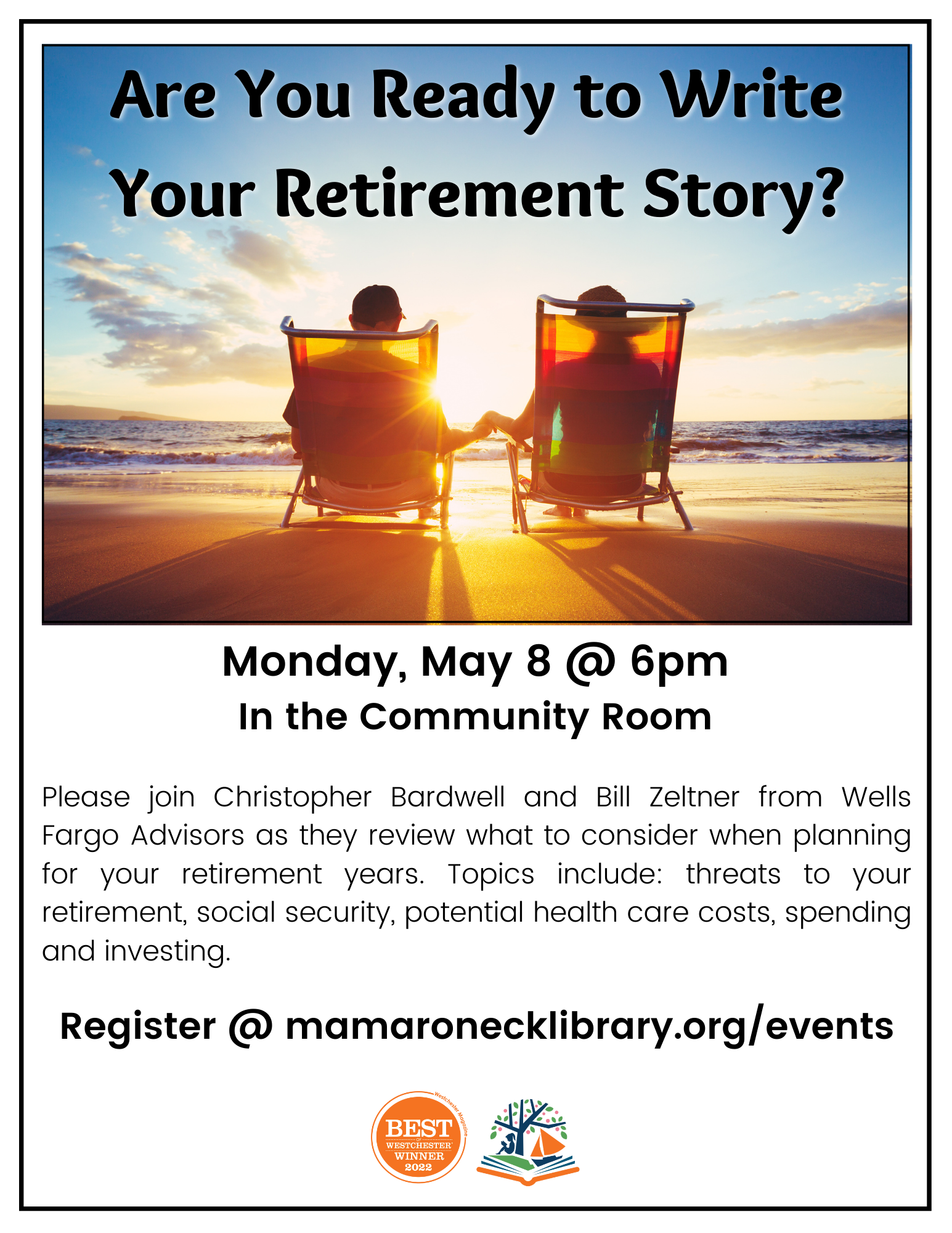 write your retirement story may 8th