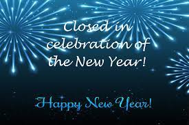 1/1/23 - Library Closed for New Year's