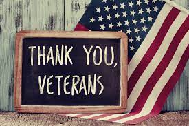 The Library Will Be Closed for Veterans Day, Saturday Nov. 11