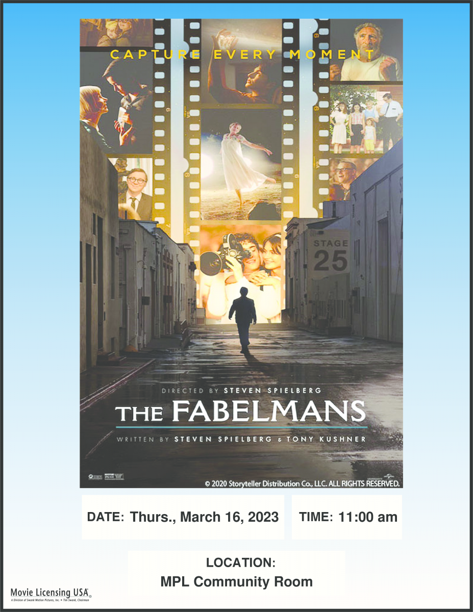 3/16 @ 11am - New Movie: The Fabelmans