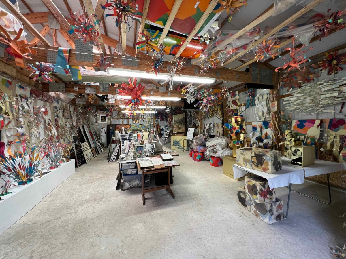 Tour of Dorothy Gillespie's Studio--June 28 @2pm on zoom