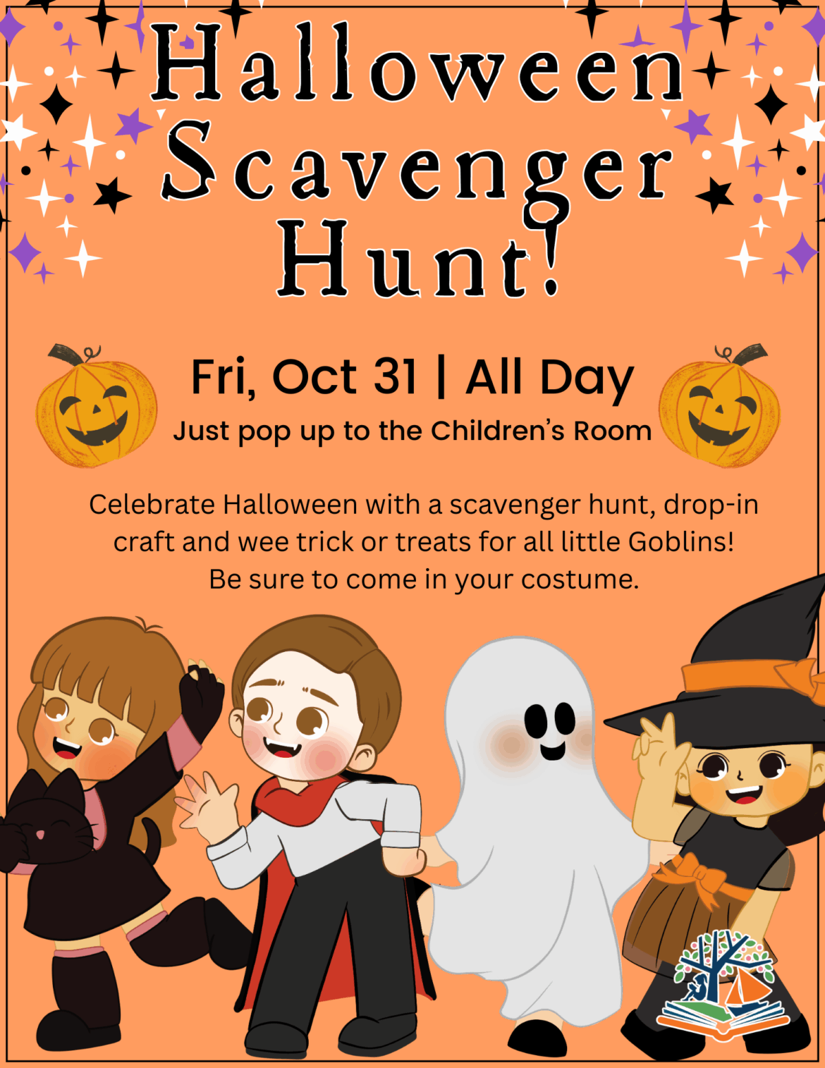 halloween-scavenger-hunt-mamaroneck-public-library